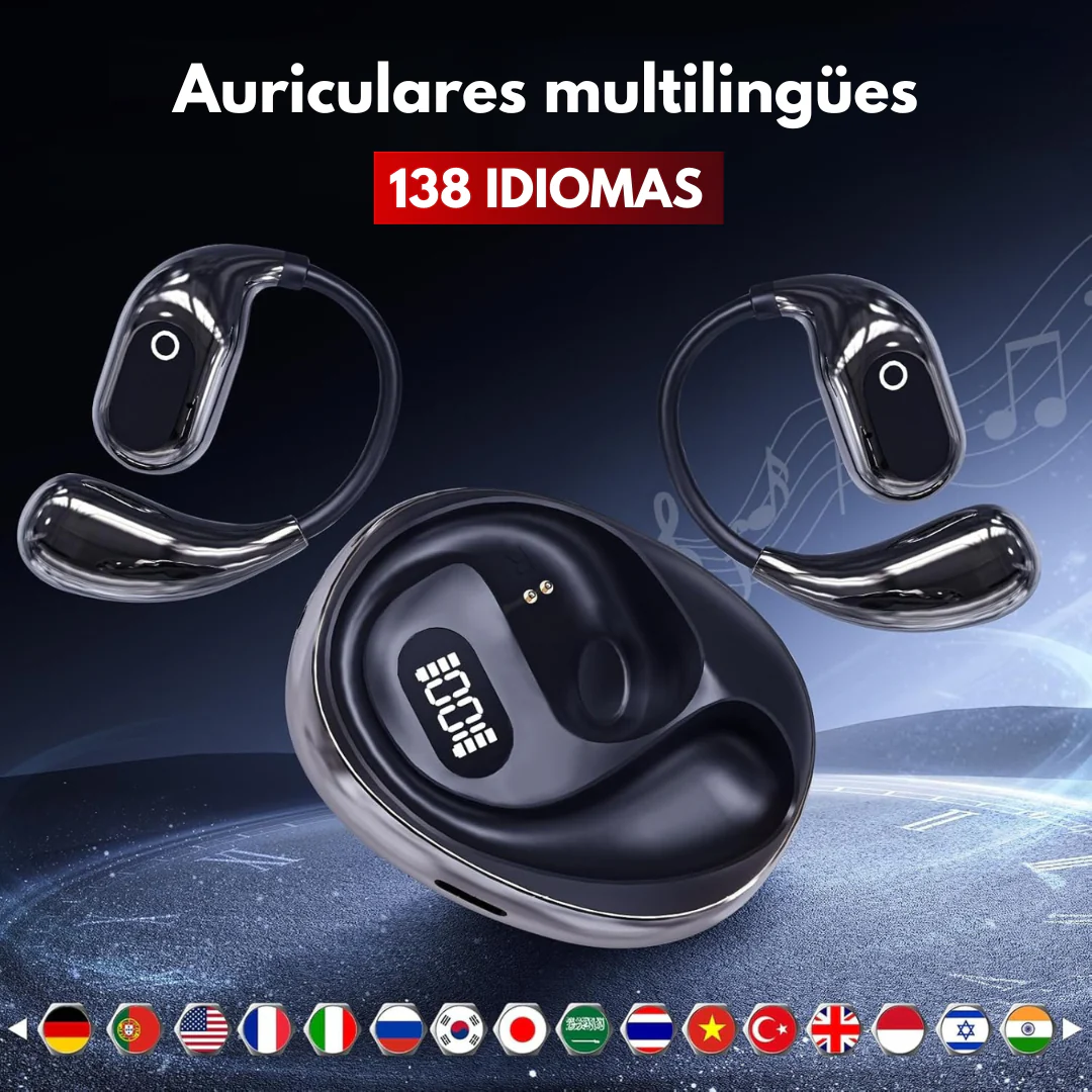 Auriculares Traductores – Escucha y entiende en cualquier idioma