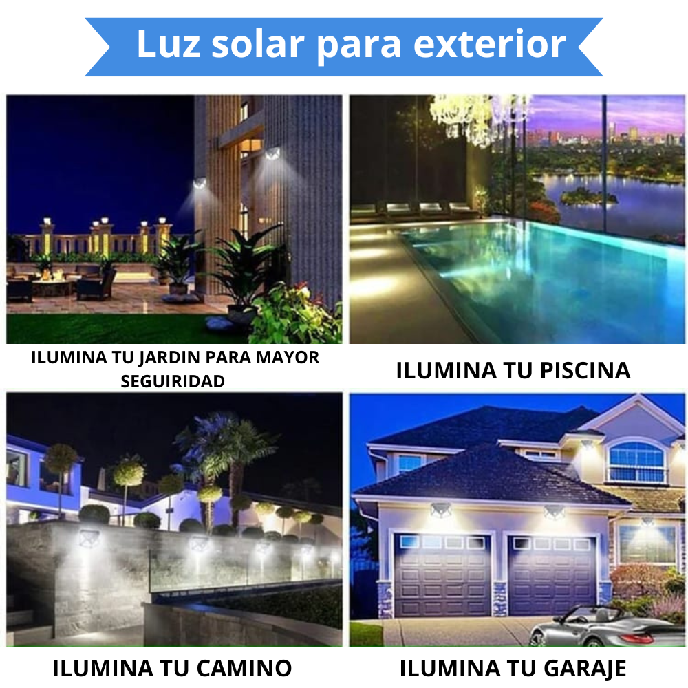 LampZero™ | Lampara solar de pared (Compra 1 y llévate 2)